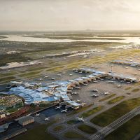 Terminal 5 is an integral part of the Changi East development | images courtesy of Changi Airport Group